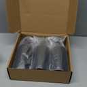 HOMCDALY Shampoo and Conditioner Dispenser, 21oz 3-Pack Refillable Shampoo and Conditioner Bottles, Empty Bathroom Shower Pump Dispenser (21oz-Black