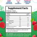 Sugar-Free Magnesium Gummies for Kids & Teens - 500mg Calm Magnesium Citrate - Chewable Magnesium Gummy Supplement for Sleep, Mood & Muscle Support - Citrato de Magnesio para Niños - 60 Days Supply