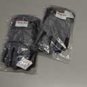 2 x YESWELDER Leather Work Gloves for Men or WomenSuitable for welding | gardening |construction etc. Cowhide leather with cotton lining, wrist closure, grippy and durable.Reinforced palm,Black-gray L (Gray, L)