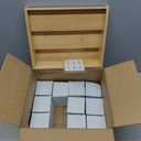 OrdiZen Home - Bamboo Spice Rack Organizer with 10 Glass Jars - Premium Kitchen Cabinet & Countertop Complete Set - Eco-Friendly & Gift-Ready