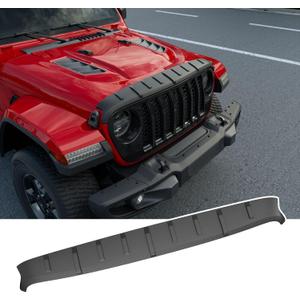 powoq Hood Protector Compatible with 2020-2026 Jeep Gladiator JT Shield 2018-2026 Wrangler JL Polyether Hood Deflector Replacement for 2020-2026 Jeep Gladiator JT Accessories