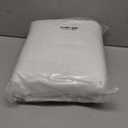 Amazon Basics Waterproof 18 inch Mattress Protector King Size, Breathable, Machine Washable, White