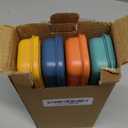 Reusable Travel Utensils with Case, 4 Sets Wheat Straw Portable Cutlery Set Chopsticks Knives Fork and Spoon for Lunch Box Accessories, Camping Flatware Sets for Daily Use or Outdoor