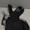 PACEARTH Adjustable Weight Vest 4-10lbs / 11-20lbs / 20-32lbs X-Shape Weighted Vest for Women and Men, Home Workout Ironsand Vest with Zipper Pouch and 6 Weight Packs (4-10lbs, Black)