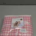 Best Season Cotton Checkered Full Size Sheets Set 3 Piece, Pink Gingham Bed Sheet 100% Cotton Luxury, Breathable & Cooling Sheets Full Size Bed Set Deep Pockets Upto 16" Pink & White Plaid Sheets