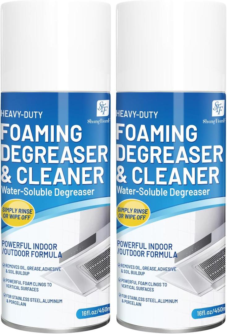Heavy-Duty Oven/Grill/Microwave oven Cleaner-17 FL Ozpack of 2 -Removes tough baking grease and food spills from the surface safely