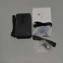 HOTO Mini Bike Tire Pump, 25s Fast Inflate Bicycle Pump with Guage, 150PSI Portable Electric Bike Air Pump with Presta and Schrader Valve for Road Bike, Motorcycle, Mountain Bike, BMX, Sports Ball