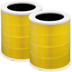 2 Pack AP401 AP402 AP403 Upgraded H14 HEPA Air Purifier Pet Replacement Filters Compatible with Dayette AP401 AP402 and JOWSET AP402 AP403 Air Purifier for Large Room up to 3000Ft