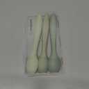 KeaBabies Silicone Baby Spoons, Self Feeding 6-12 months - 3-Pack Baby Weaning Eating Utensils, Toddler First Food Training Spoon, Infant, Kids Feeding Supplies Essential Set, Dishwasher-safe (Sage)