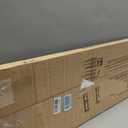 Ekena Millwork Lifetime Vinyl LJ4S14X05500BL Standard Four Board Joined, Board-n-Batten Vinyl Shutters, w/Installation Shutter-Lok's & Matching Screws (Per Pair), 14"W x 55"H, Black