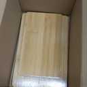 Trash Bag Holder Dispenser 2 Pack, Garbage Bag Dispenser with Bamboo Lid & Handles, Stackable Clear Trash Bag Organizer Under Sink for Kitchen, Pantry, Laundry Room, Cabinet (XL+S)