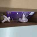 Philips Avent Soothie Baby Pacifiers - 100% Silicone Pacifiers for Babies 3-18 Months, One-Piece Design, BPA-Free, Extra Durable, Lilac and Pink, 2 Pack, Model SCF192/70