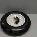 14.5" Wheelbarrow Flat Free Tire, Fits 4.80/4.00-8, 3.50/2.50-8, 4.00-6, 4.00-8, Wheelbarrow Wheels, 5/8" Bearing with Extra 3/4" Bearing, 3" -6" Centered Hub