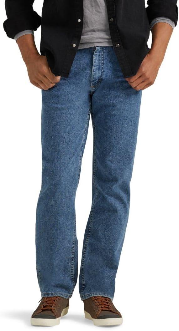 Wrangler Authentics Men's Regular Fit Comfort Flex Waist Jean, 38 x 32
