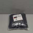 2-Pack 6ft Black Spandex Table Covers for Rectangle Standard Folding Tables - Wrinkle Resistant Stretch Tablecloths - Ultimate Fitted Table Protector for Parties, Trade Shows, Banquet