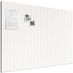 Bumusty Large Cork Board Alternative-48 x 36" Felt Bulletin Board Tiles, with 30 Pushpins, 70 Adhesive Tabs, Fine-Stripe 12-Pack, Cork Boards for Office Push Pin Board Felt Board-Milky White