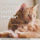 Freshly Bailey Dematting Comb for Cats and Dogs, Mat Remover and Deshedding Grooming Tool, Safe Detangler for Matted Fur, Double Sided Undercoat Rake