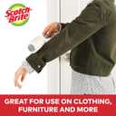 Scotch-Brite Lint Roller Value Pack, Works Great On Pet Hair, 1 Rollers, 95 Sheets Per Roller