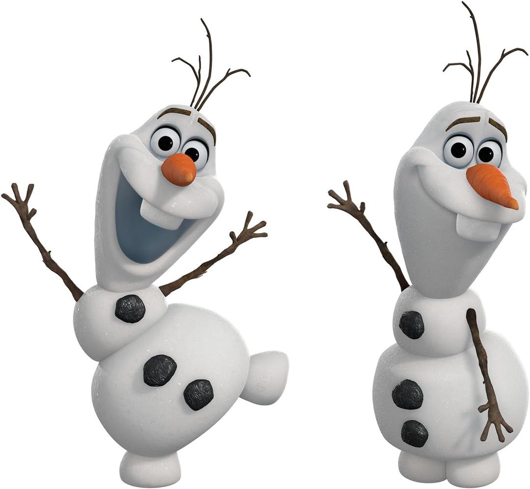 RoomMates Disney Frozen Olaf The Snow Man Peel and Stick Wall Decals by RoomMates, RMK2372SCS