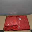 12 Pack Round Tablecloth Red Tablecloths 90 Inch,Circle Polyester Table Cloth,Washable Fabric Stain and Wrinkle Resistant Premium Round Table Cover for Wedding Parties Banquet Reception Dining