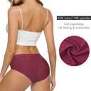 ALTHEANRAY Women’s Seamless Hipster Underwear No Show Panties Soft Stretch Bikini Underwears Multi-Pack (XL)