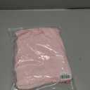 Ziesexy Oversized Babydoll Tops for Women Casual Short Sleeve Crewneck Peplum Shirt Loose Fit Summer T Shirts Pink (Pink, L)