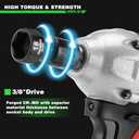 14-Piece 3/8-Inch Drive Metric Low Profile Impact Socket Set, Stubby Socket Set, 6mm-19mm, No Skips Sizes, 6 Point, Cr-Mo, Shorter Socket for Tight Areas