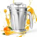 For vitamix Stainless Steel Container Fit for All Full-Size vitamix Blenders, 48 Oz, BPA PFOA-Free, Odor & Stain Resistant, Vitamix Stainless Steel Blender Pitcher Cup