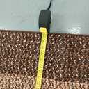 RUGSREAL 2x3 Entry Rug Small Bedroom Area Rug Braided Printed Mat for Living Room Farmhouse Kitchen Mat Indoor Non Slip Rustic Throw Carpet Machine Washable Rug for Sink Under Table, Brown