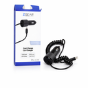 ZGEAR Fast Charge Car Charger with Lightning Cable – 1.5A Output, Coiled Cord, Compact In-Car Charging for iPhone & iPad