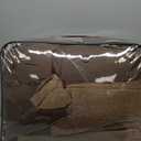 Madison Park Boone Cozy Comforter Set, Faux Suede, Deluxe Hotel Styling All Season Down Alternative Bedding Matching Shams, Decorative Pillow, Queen (90 in x 90 in), Rustic Brown 7 Piece