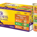 Wellness Complete Health Gravy and Minced Adult Wet Cat Food, Natural, Protein-Rich, Grain-Free, 3 Ounce, 12 Pack, (Chicken & Turkey Lovers Variety Pack), Best By: FEB 16 2028