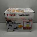 T-fal 3.5L Stainless Steel Deep Fryer with Basket, 1700W Electric Deep Fryer with Basket and Lid, Oil Filtration, Temp Control, Digital Timer, Dishwasher Safe Parts