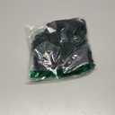 SHENHE Women's Sheer Mesh Top Crew Neck Short Sleeve Loose Fit Crop Tee Shirt Top (Black) S