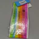Towel Bands (6-Pack), Beach Pool & Cruise Chairs, Extra Durable, No Snapping, Cruise Ship & Beach Essentials, Great Alternative to Beach Towel Clips (3 Regular + 3 Glow in The Dark (Pink, Orange, Yellow, Green, Blue, Purple)