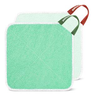 ZOMCHI Wash Cloths for Face and Body, Dual Sided Exfoliating Washcloth, Shower Wash Cloth for Men and Women, 2 Count (Rough and Gentle)