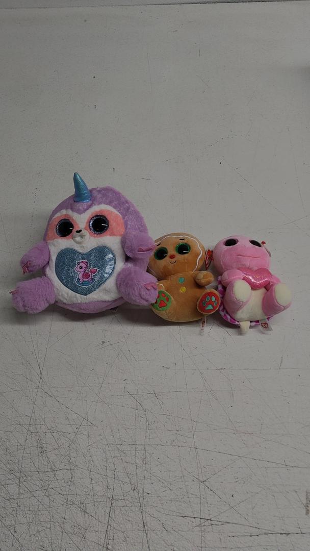 TY Plush Toys 3 Pcs TY Plush Toys 3 Pcs