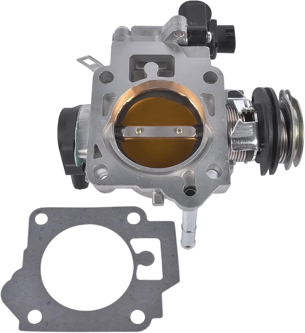 Throttle Body Assembly 16400-RAA-A62 Replacement for 2003-2005 Honda Accord DX LX EX 2.4L / 2003-2006 Honda Element 2.4L L4 16400RAAA62