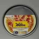 Wilton Silver Non Stick 12 in. Pizza Pan, Cold-Rolled Steel Bakeware, Made without PFAS