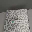 FreshCulture Satin Sheets King Size - 4 Piece Luxury Soft Silky Sheets for Hair and Skin, Similar to Silk Bed Sheet Set with 1 Deep Pocket Fitted Sheet, 1 Flat Sheet & 2 Pillowcases (Leopard)