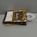 Kolldenn 24 Pcs Retirement Party Favors Bags Retire Gift Goodie Paper Bags with Handles Black Gold Happy Retirement Candy Treat Pouch for Retirees Farewell Going Away Party Decorations Supplies