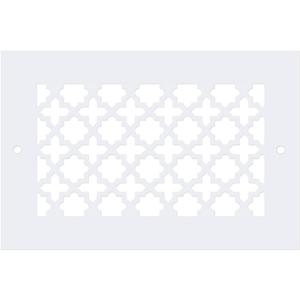 PATIKIL Air Vent Cover Grille for 9.5"x5.5" Duct Opening, Acrylic Glass Decorative Wall Ceiling Hole Cover Register with Screws for Home Ventilation Decor