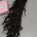 Drawstring Ponytail for Women, 26 inch Long Ponytail Extension, Soft Synthetic Pony Tails Hair Extensions, Clip in Ponytail Hair Extension for Daily Use (Dark Brown With a Slight Auburn Luster)