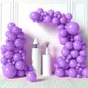 HOUSE OF PARTY Purple Balloons Arch Kit | Light Purple Balloon Garland, Lavender Balloons for Halloween Party Decorations, Easter Party, Birthday, Wedding, Baby Shower decor : Toys & Games