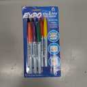 EXPO 16678B Vis-A-Vis Wet-Erase Overhead Transparency Markers, Fine Point, Assorted Colors, 8-Count