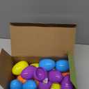 JOYIN 6 Pcs Prefilled Easter Eggs with Floating Dinosaur Lightup Bath Toys, Luminous Bathtub Toys for Kids Easter Eggs Hunt, Toddler Party Favor, Basket Stuffers Filler（Age 3+）