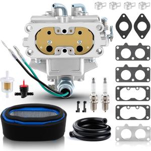 15003-7077 Carburetor for Kawasaki FH601V 19 hp 4-Cycle Engine Carb With Fuel Pump Replace 15003-7041