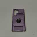 Vofolen for Samsung Galaxy S23 Ultra Case Wallet with Card Holder, Store 2 Cards + 360 Rotated Ring Kickstand Dual Layer Heavy Duty Shockproof Wallet Phone Case for Samsung S23 Ultra, Purple