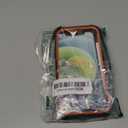 for Defender Phone Case iPhone 13 Case with Belt Clip, for Shockproof iPhone 13 Case Heavy Duty Rugged, 2 Layers of Sturdy for iPhone13 Cases, Military-Grade Cover for iPhone13Case Black & Orange