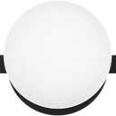 Bathroom Vanity Light Fixtures, Modern 3 Lights Globe Wall Sconce Lighting Matte Black, Porch Wall Mount Light Fixture for Bathroom, Mirror Cabinets Hallway Stairs (Matte Black, 3-Light)